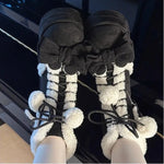 Sweet Bow Lolita Snow Boots