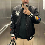 Korean Jacket Men Embroidery Streetwear