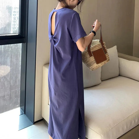 Korean Dress Sexy Back