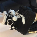 Sweet Bow Lolita Snow Boots