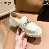 Korean Shoes Leather Pumps Loafers