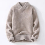 Thick V-Neck Pullover