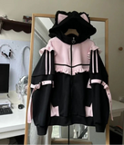 Kawaii Rüschen-Hoodie