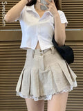 Korean Skirts Fashion Pleated