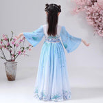 Hanbok Kids Blauer Himmel