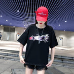 Korean T Shirt Manga-Stil