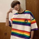 Korean T Shirt Regenbogen