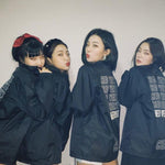 Koreanische Crew-Jacke aus Red Velvet