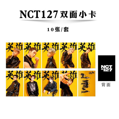 Koreanische NCT 127 Fotokarten
