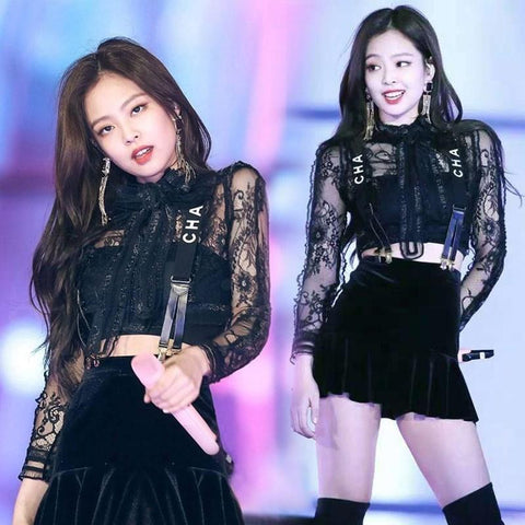 Koreanische Outfit Blackpink Jennie