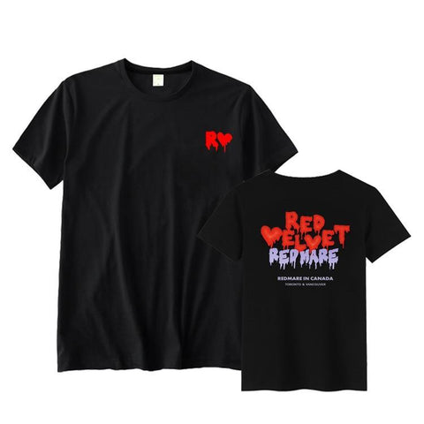 Koreanisches Red Velvet Red Mare T-Shirt