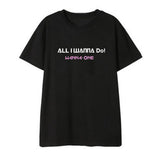Koreanisches Wanna One All I Wanna Do T-Shirt