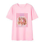 T-shirt Iz*One - EYES ON ME Pink